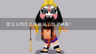 贾宝玉因什么戏曲而了悟了禅机？