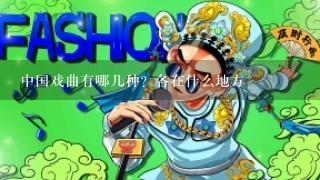 中国戏曲有哪几种？各在什么地方